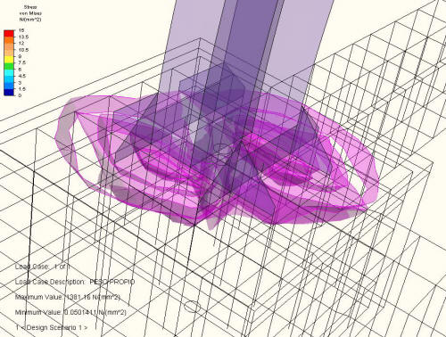 Isoplots tensiones en sólido