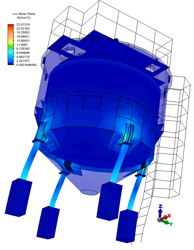 CALCULO SISMICO DGF ALGOR-CAESOFT
